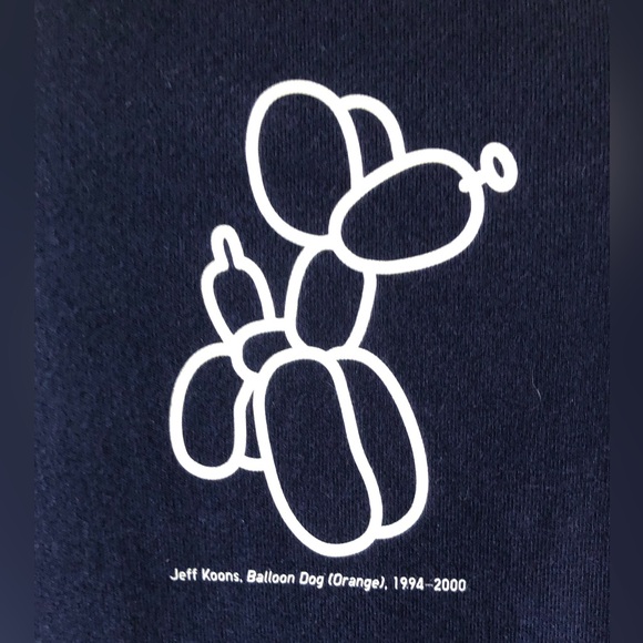 UNIQLO Jeff Koons Balloon Dog Qatar Children’s Museum T-Shirt Large - Picture 6 of 12